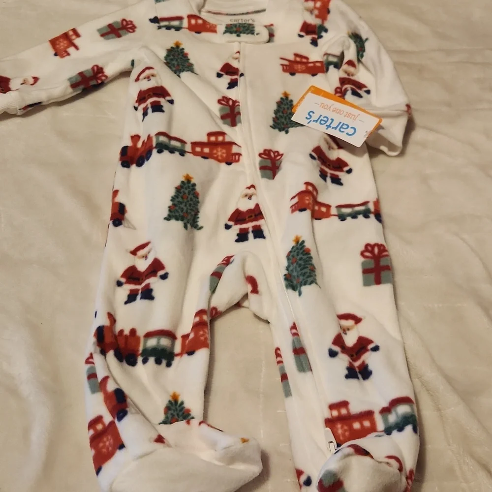 Bluey, Baby 6months, Christmas Holiday, Festive Sweater and Pajama Bundle